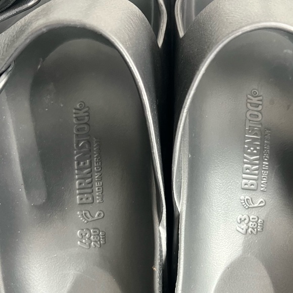 Birkenstock Arizona Essentials EVA Metallic  Anthracite Unisex M 10 - Picture 8 of 8